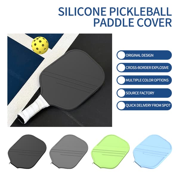 INF Silikondeksel til Pickleball-Racket Grå