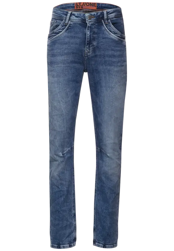 Regular Fit Jeans - real blue heavy random wash