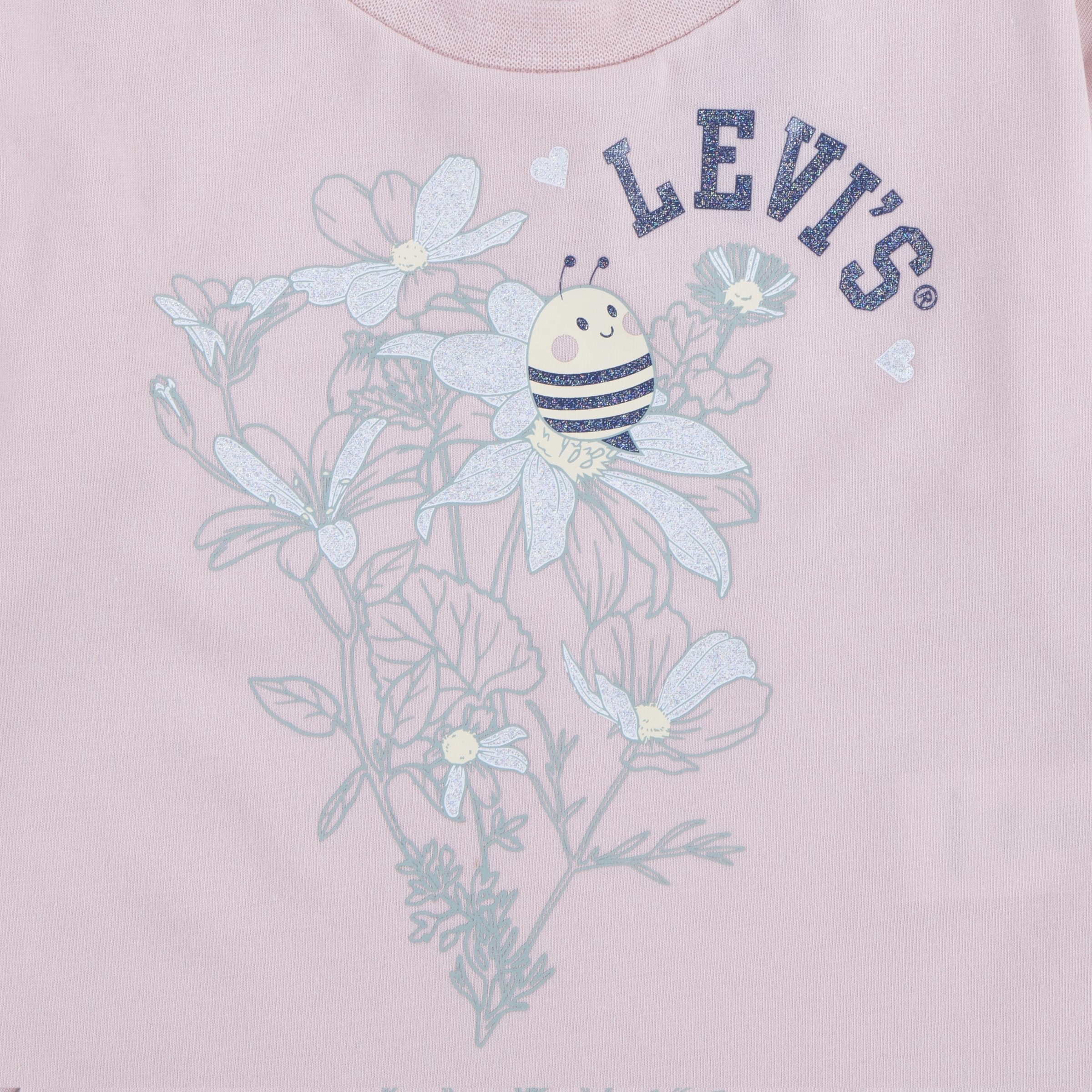 Levi's® Kids Shirt, Hose & Jäckchen »LVG 3PC SHERPA TRUCKER & JEAN«, 3 Stk. im Jeans-Look, for Girls