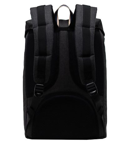 Herschel Rygs?k - Little America Mid-Volume - Blåck Crosshatch