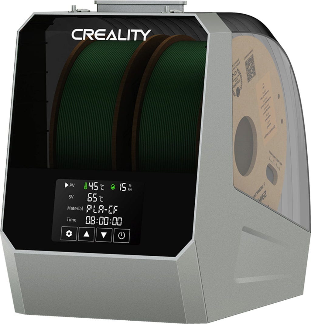 Creality  Space Pi Filament Trockenbox Plus    Zwei Rollen Kapazität für doppelte Trockenleistung