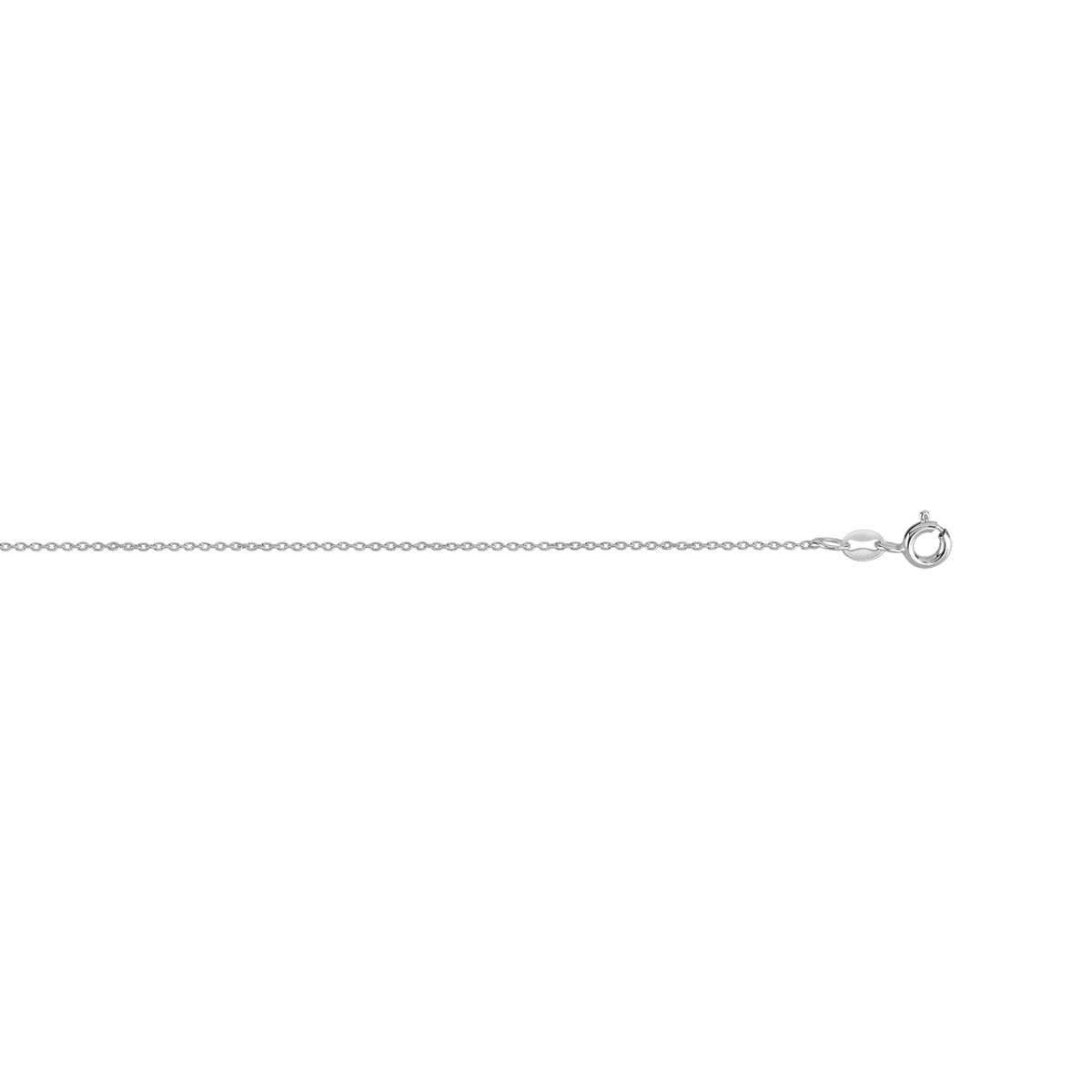 Chaîne argent 925 maille forçat 50 cm