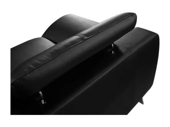 Fauteuil cuir Design SARM Noir