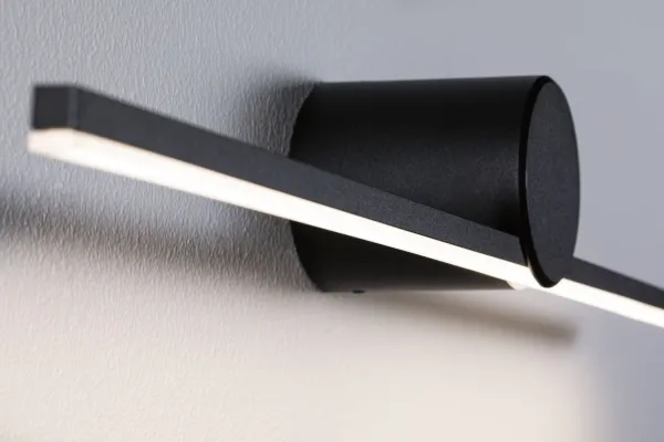 Paulmann Sava, Sort, Akryl, Metal, IP44, 1 Lampe( r), LED, 7,5 W