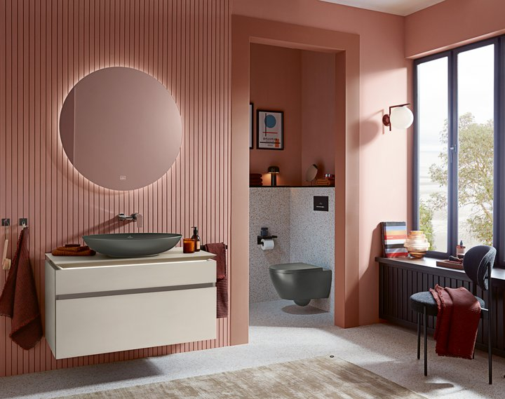 Villeroy en Boch Subway 3.0 softclose toiletzitting met QuickRelease grafiet