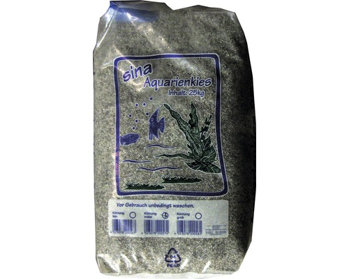 Aquariumgrind sina medium 2-3 mm 25 kg