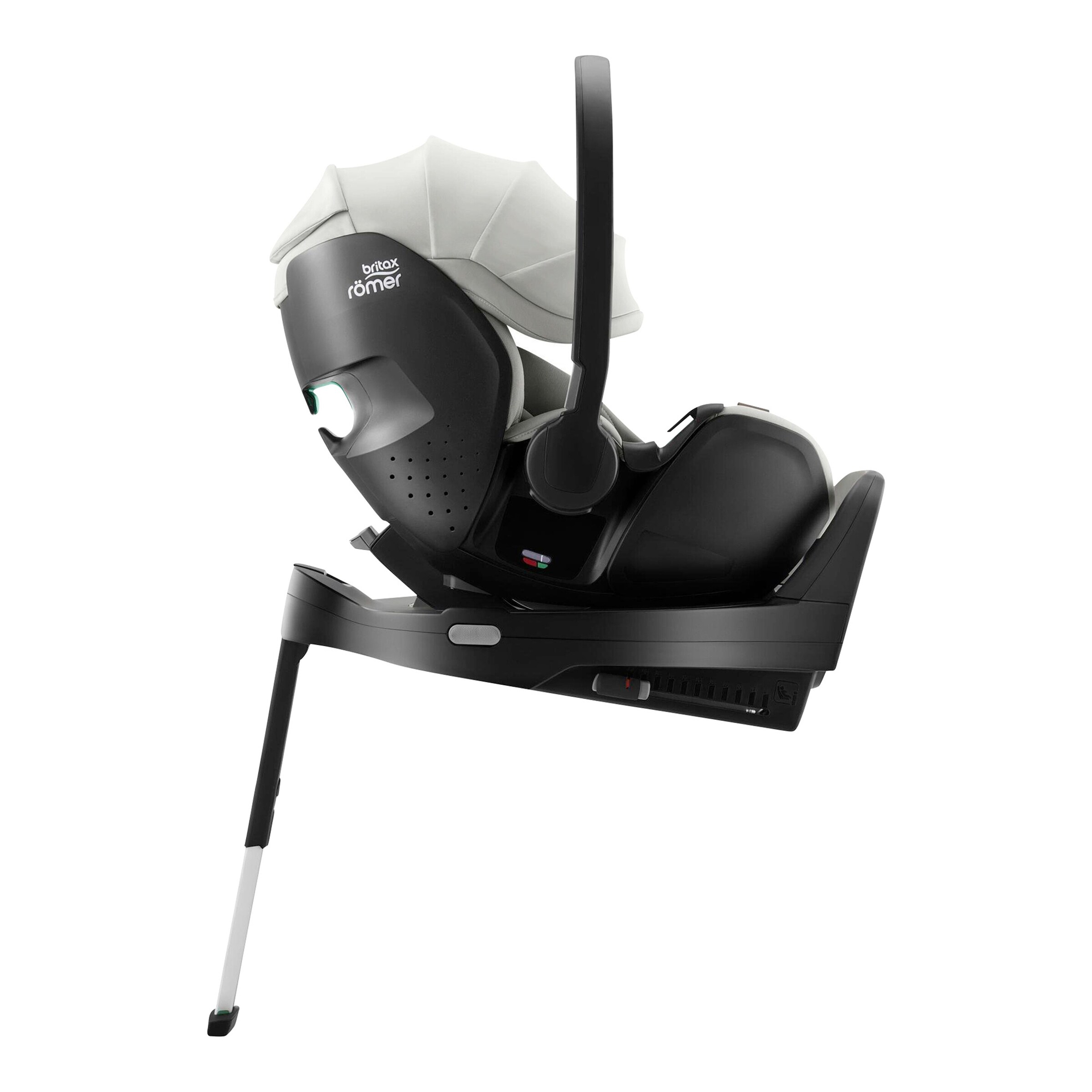 Britax Römer - Britax Römer Diamond Kombikinderwagen SMILE 5Z LUX Travel-Set inkl. Babyschale BABY-SAFE PRO i-SIZE und Isofix-Basis VARIOBASE 5Z linen grey