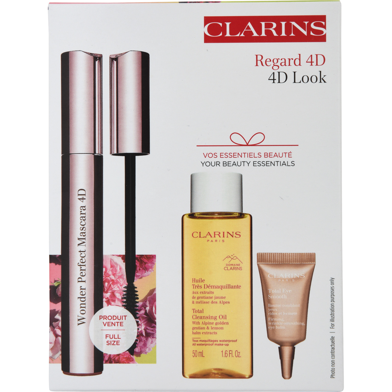 Clarins Wonder Perfect 4D Mascara Set