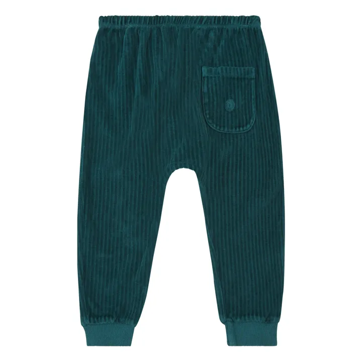 GOLD, Olalala Jogger Coton Bio Velours Côtelé Tayri | Vert sapin