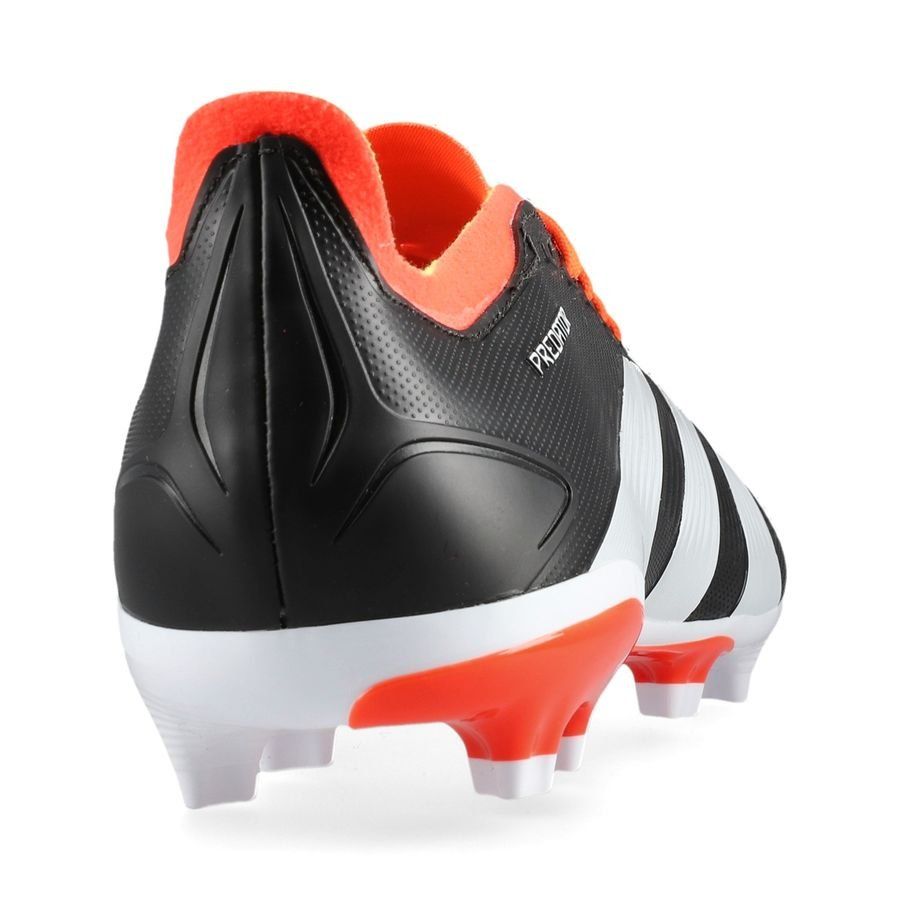 adidas Predator League FG Solar Energy - Noir/Blanc/Rouge