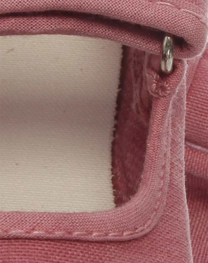 Ballerinas MERCEDES PUNT TINTADO mit Klett in washed mauve