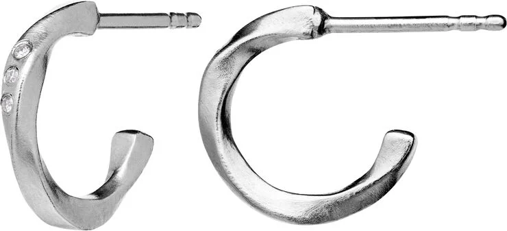 Maanesten Echo Petite Earring Silver