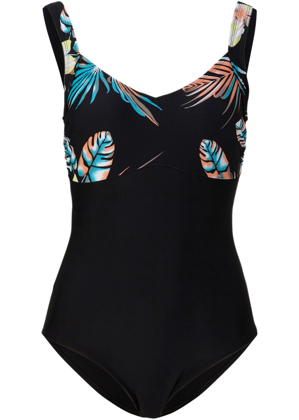 Maillot 1 pièce avec polyamide recyclé effet sculptant modéré