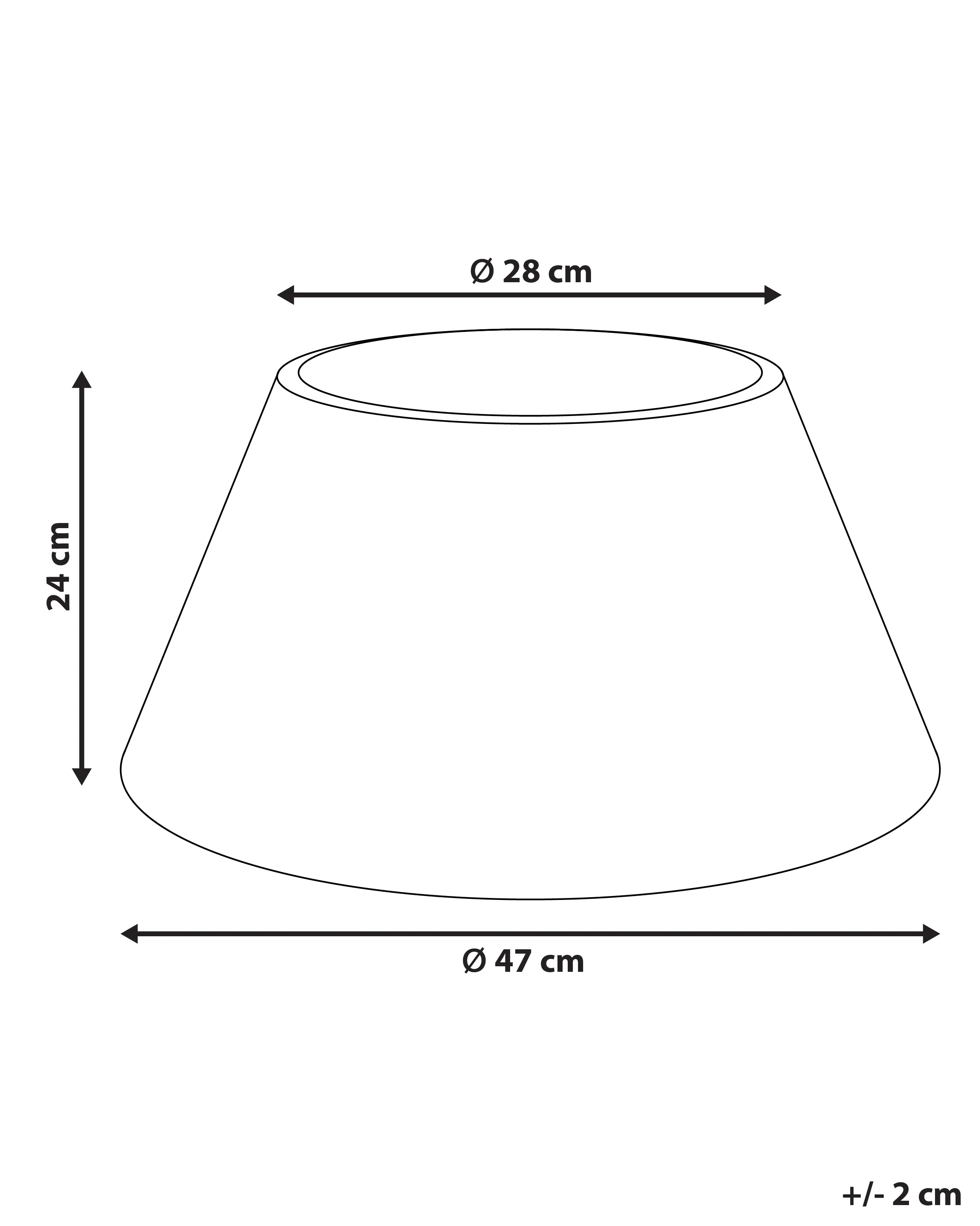 Kerstboomrok FLOCON Rotan Natuurlijk 47 cm