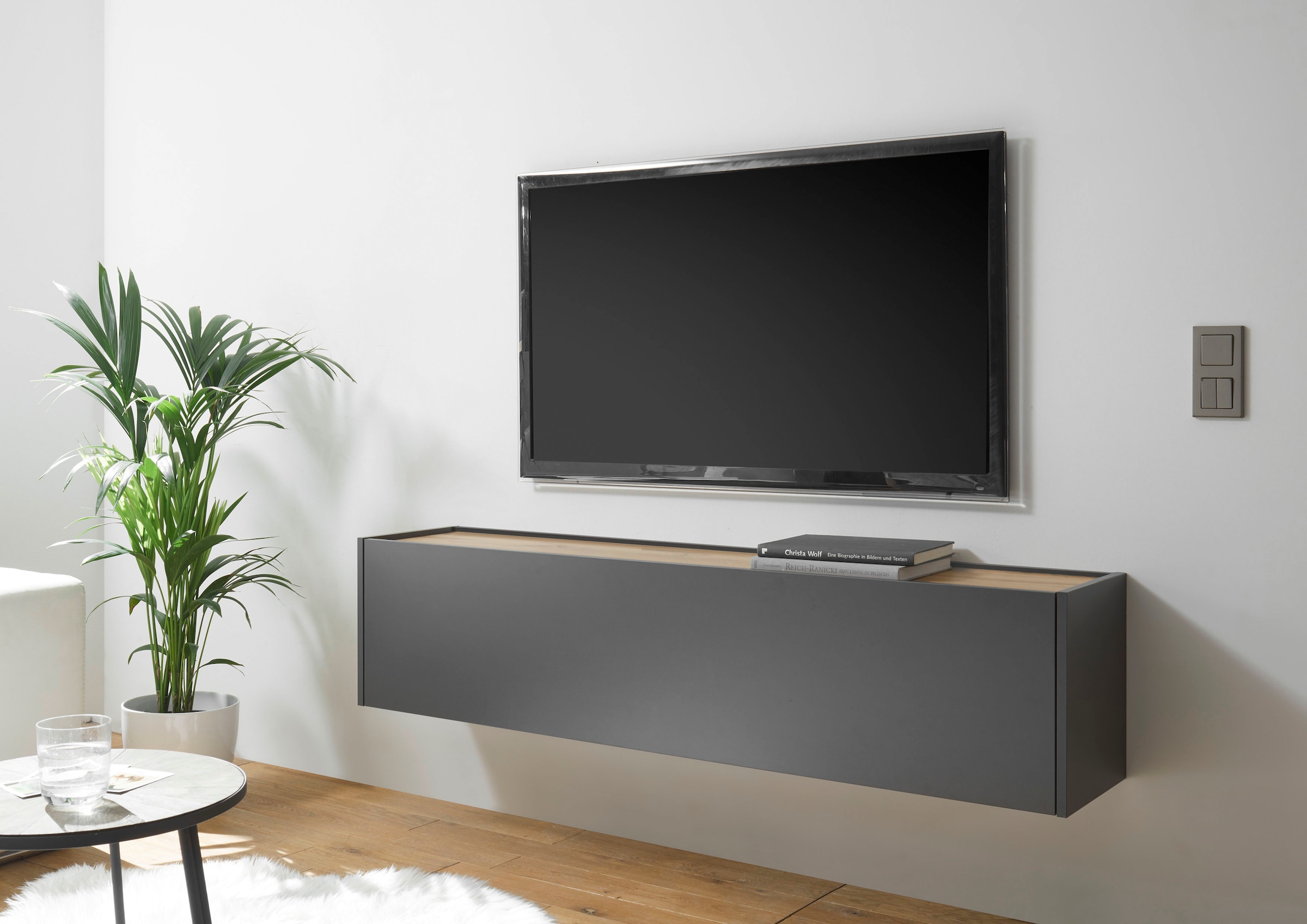 INOSIGN TV-Schrank »City/Giron, moderner Hängeschrank, Lowboard, Wandschrank« zeitlos, modern, wohnliches Home Office, Breite 100 cm