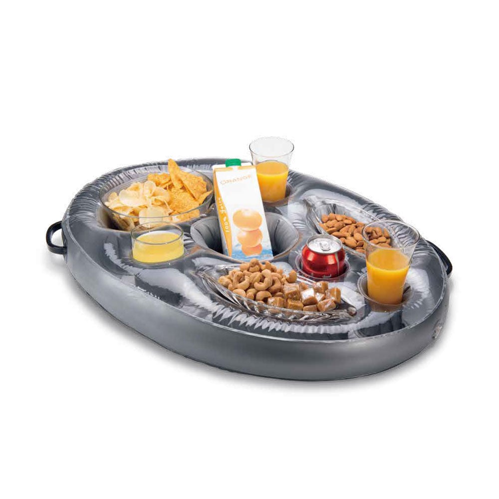 Plateau bar porte verre gonflable