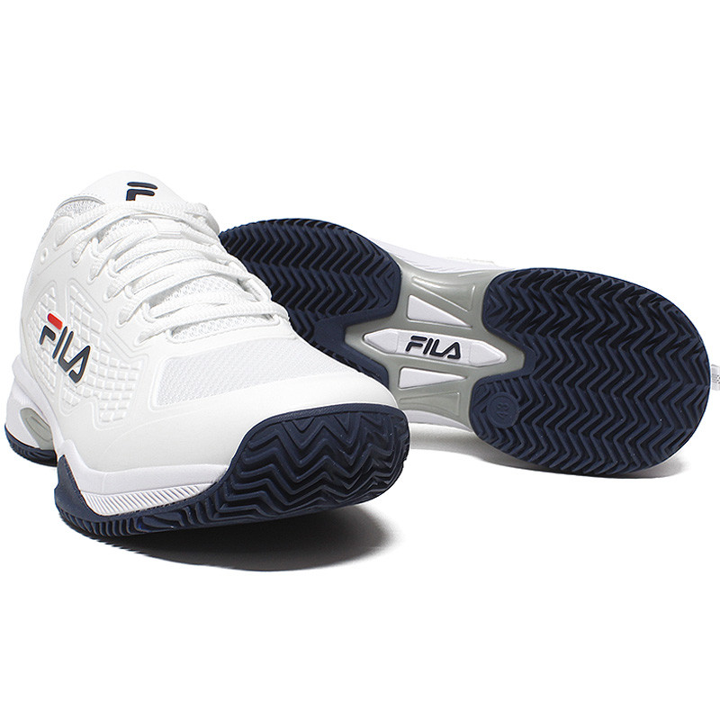 Fila Sabbia Lite blanche - Chaussure de tennis confort pour homme