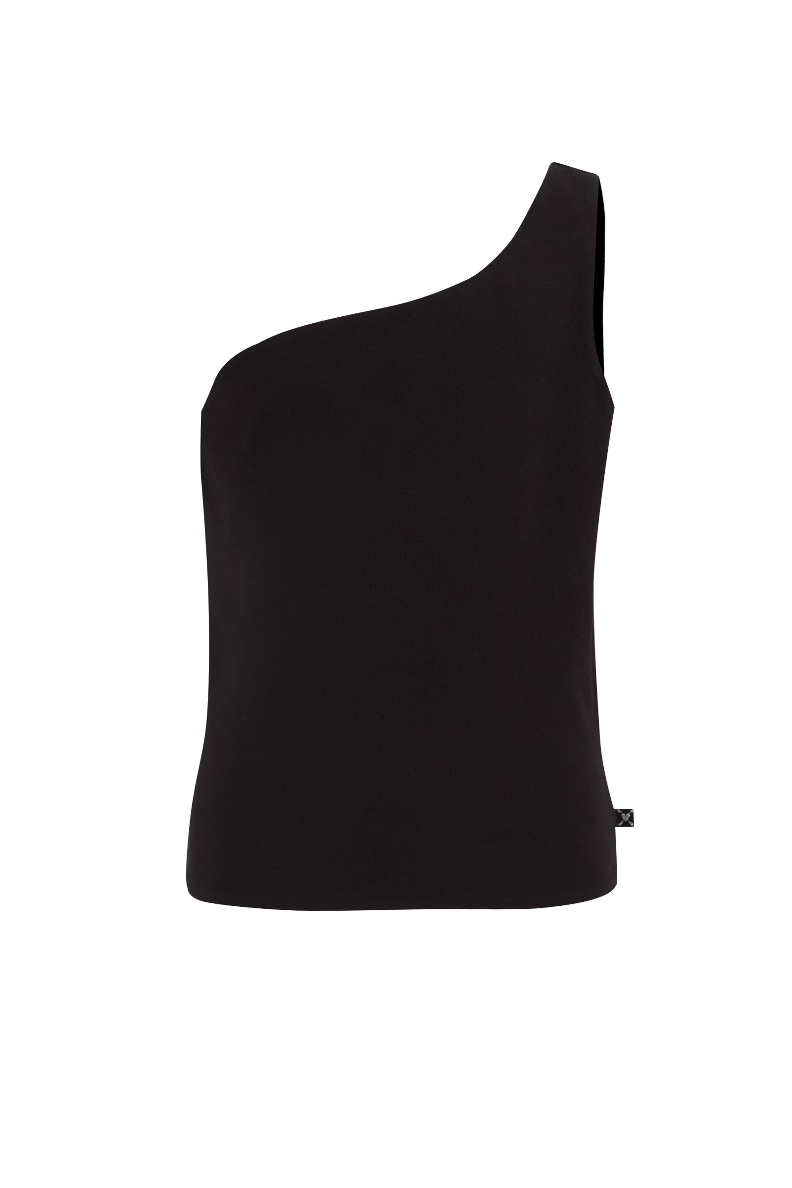 Meisjes one-shoulder top WE Fashion Zwart