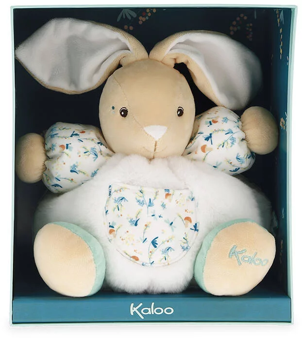 PELUCHE PATAPOUF LAPIN JUSTIN - 25 CM