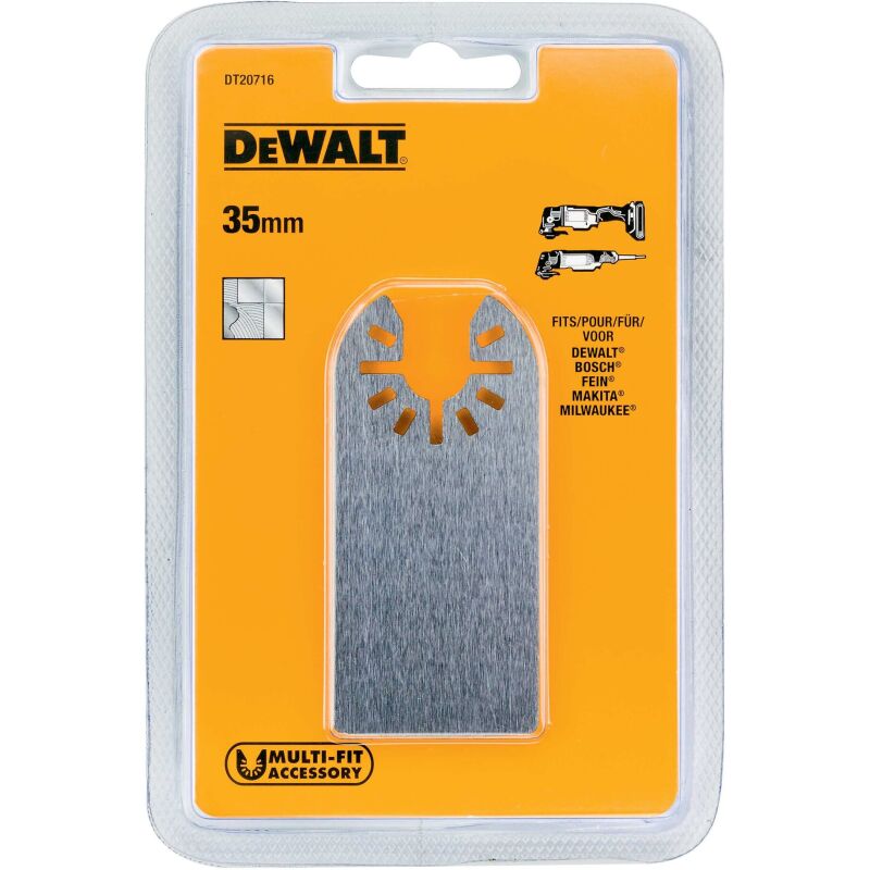 Spatule 35mm flexible pour racler pour multi-cutter