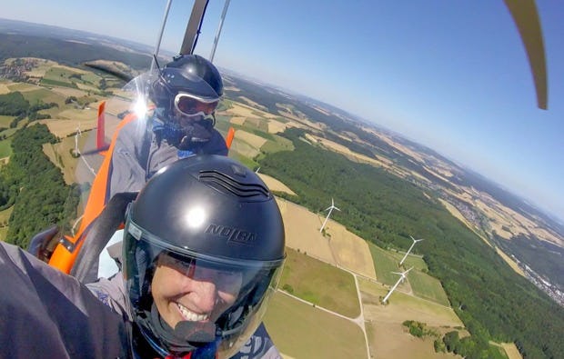 Tragschrauber Rundflug Höxter