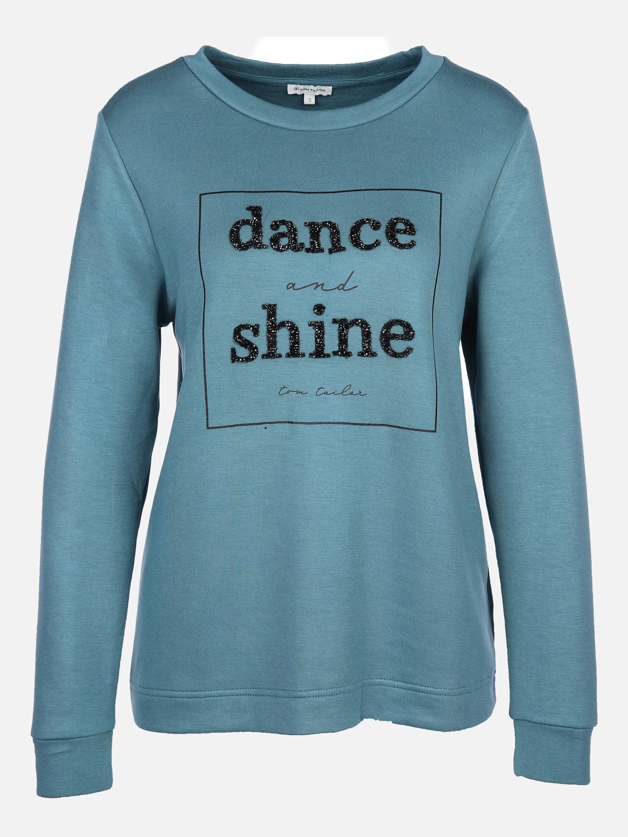 Damen Sweatshirt mit Glitter Print