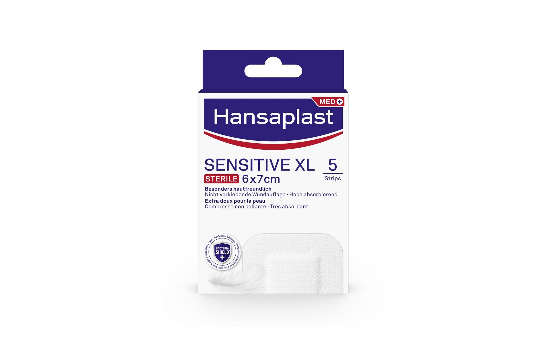 Wundpflaster Sensitive XL 5 StückSterile Wundpflaster