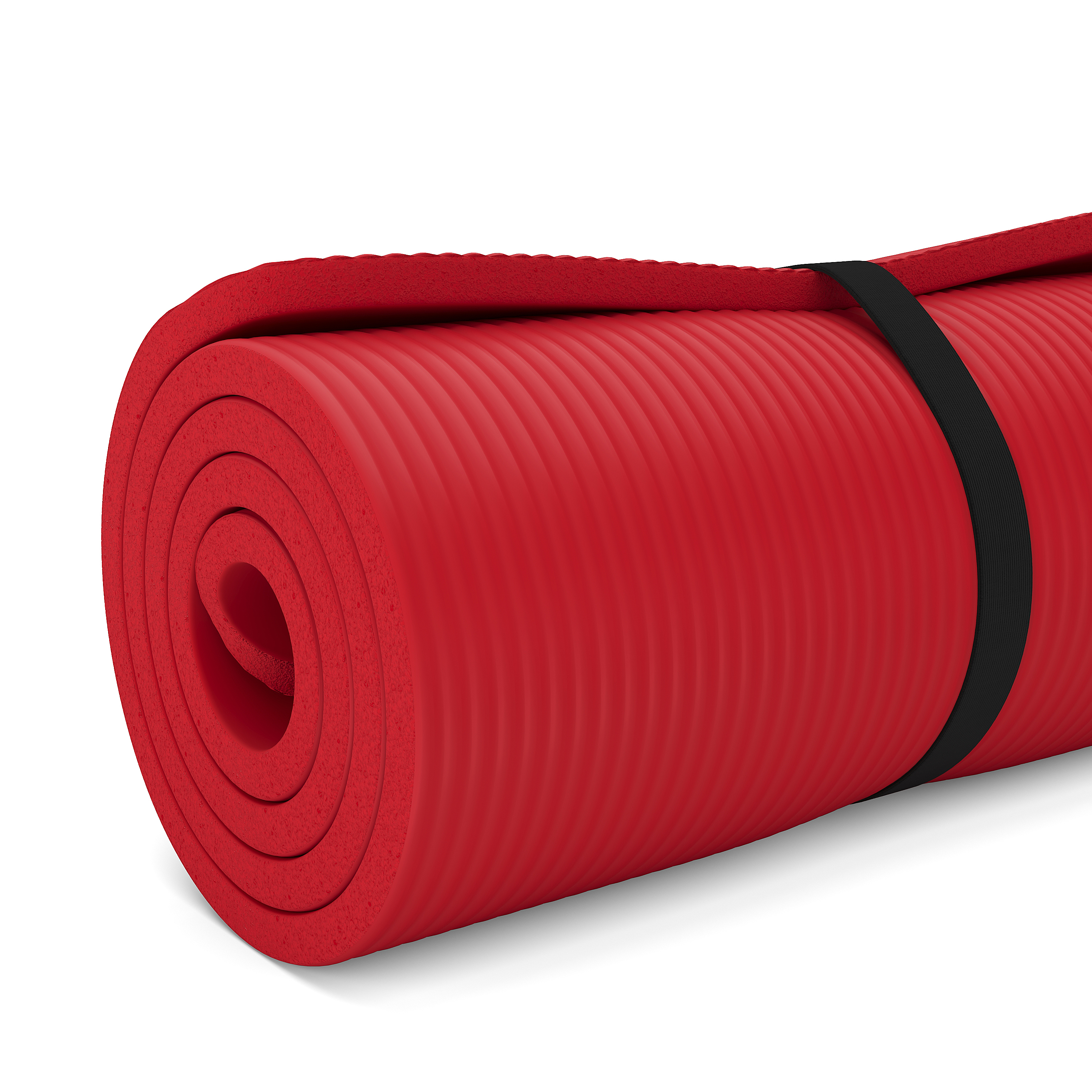 Fitnessmatte rot 190 x 100 x 1.5 cm
