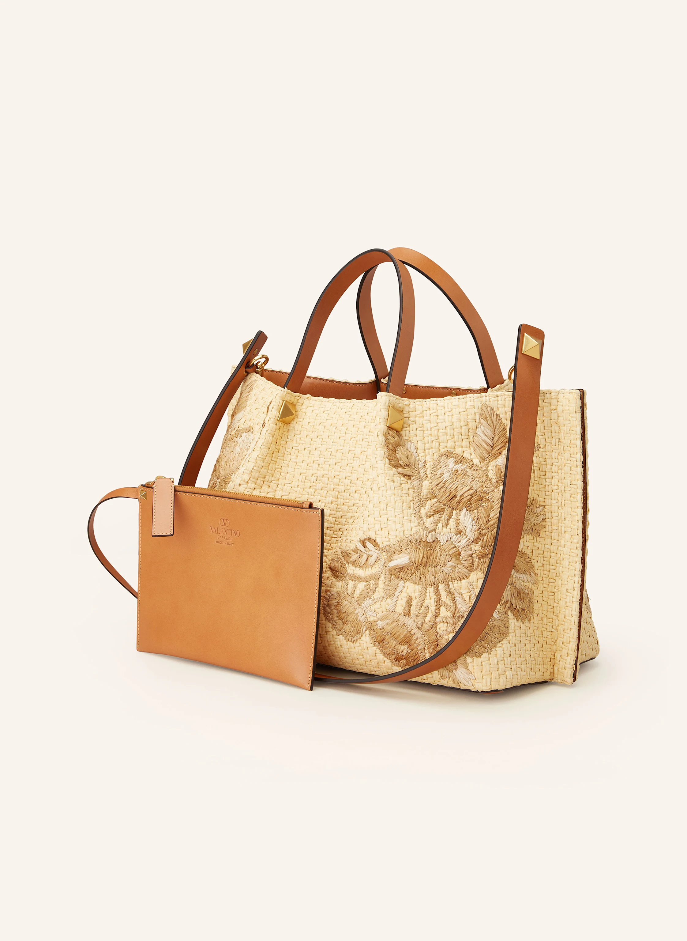 VALENTINO GARAVANI Shopper VLOGO SIGNATURE TOTE MEDIUM mit Pouch