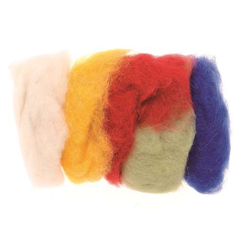 GLOREX Schafwolle Mix klein
