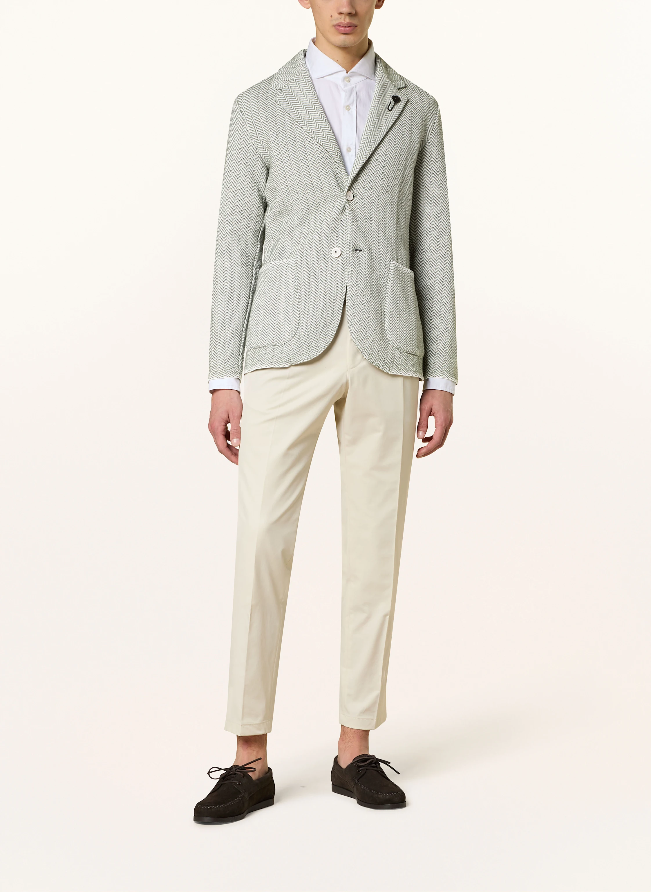 LARDINI Stricksakko Slim Fit