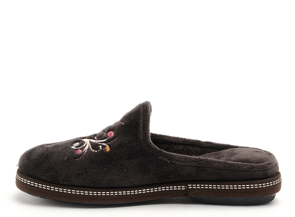 La maison de l espadrille chaussons femme 6813 5 marron