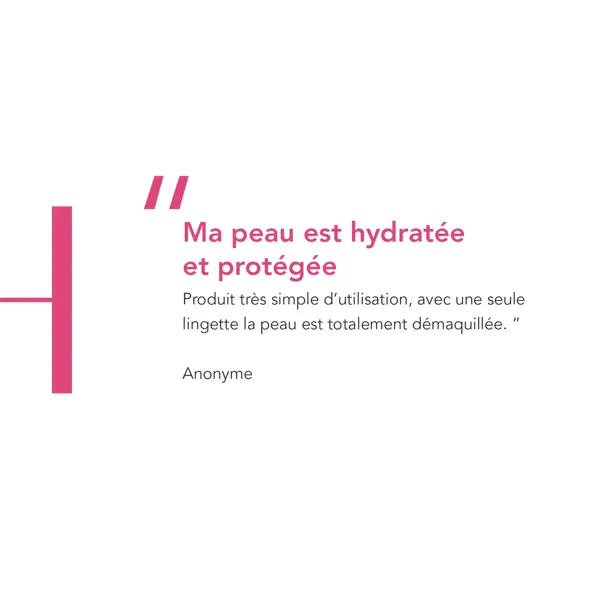 Bioderma Créaline H2O Gel de Limpeza Facial para Pele Sensível - 25 Lenços Umedecidos