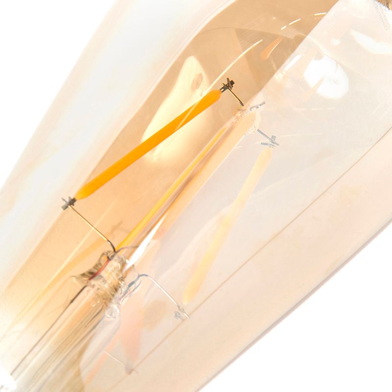 Set van 5 E27 dimbare LED lampen ST64 goldline 5W 380 lm 2200K