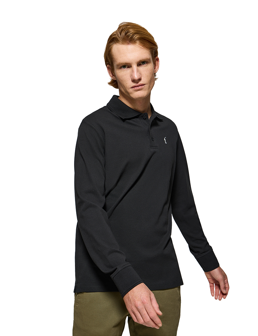 Rigby Go Ml Ss Polo Black