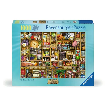 Ravensburger Puzzle - Kurioses Küchenregal, 1000 Teile