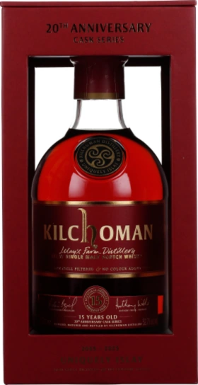 KILCHOMAN 15 YEARS EX-SHERRY BUTTS 70CL