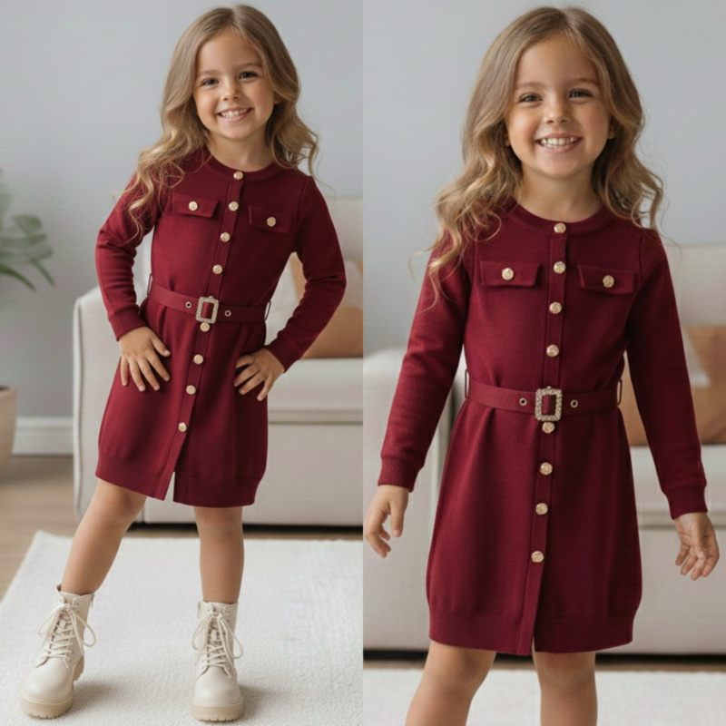 Your boutique dress - bordeaux