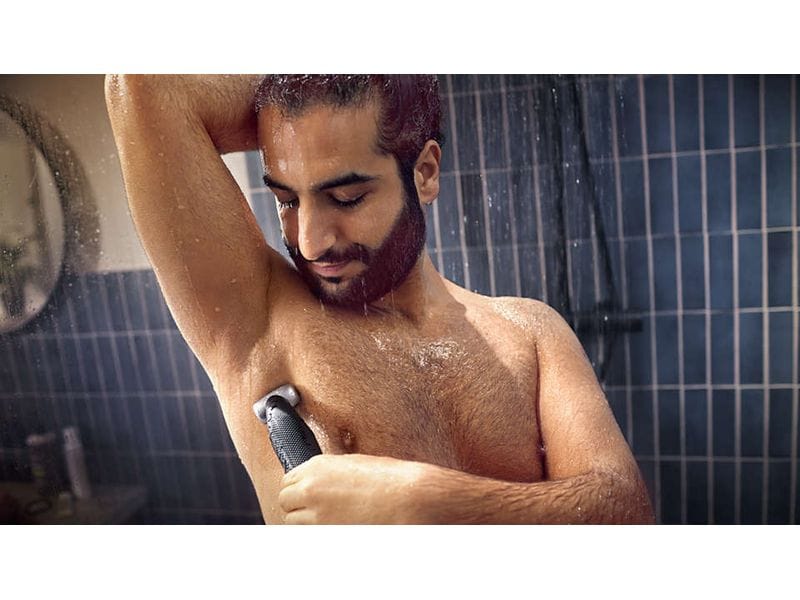 Philips Körperrasierer Bodygroom Series 5000 BG5021/15 Wasserfester Trimmer für Körper und Intimbereich