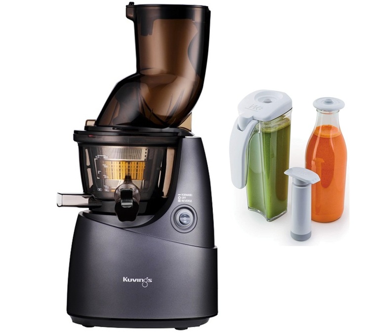 Extracteur de jus Kuvings B9700 Gris mat anthracite + Kit de conservation