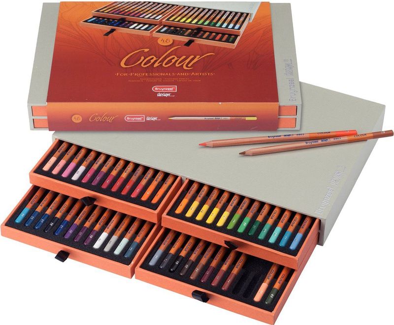 Bruynzeel - Colour Box 48 Kleurpotloden - Multicolor - Hout