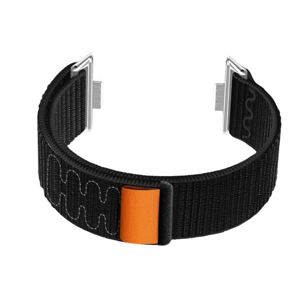 INF Stilig nylonløkke sportsreim for Huawei Watch Fit 4/3 Sort
