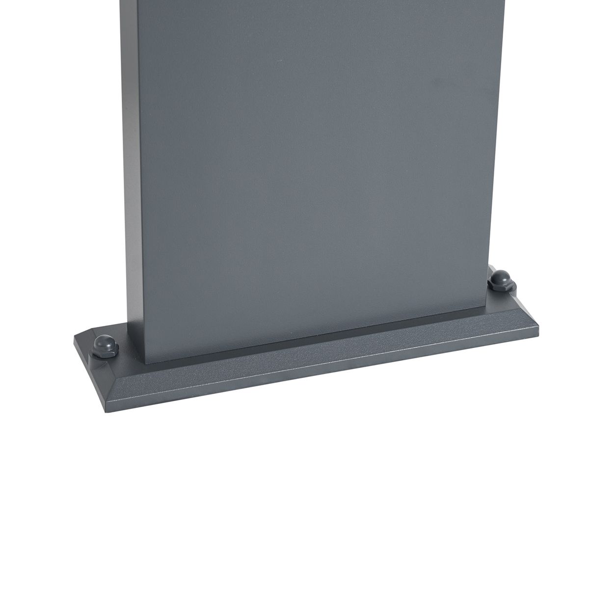 Buitenpaal donkergrijs met bewegingssensor 60cm IP54 solar - Judge