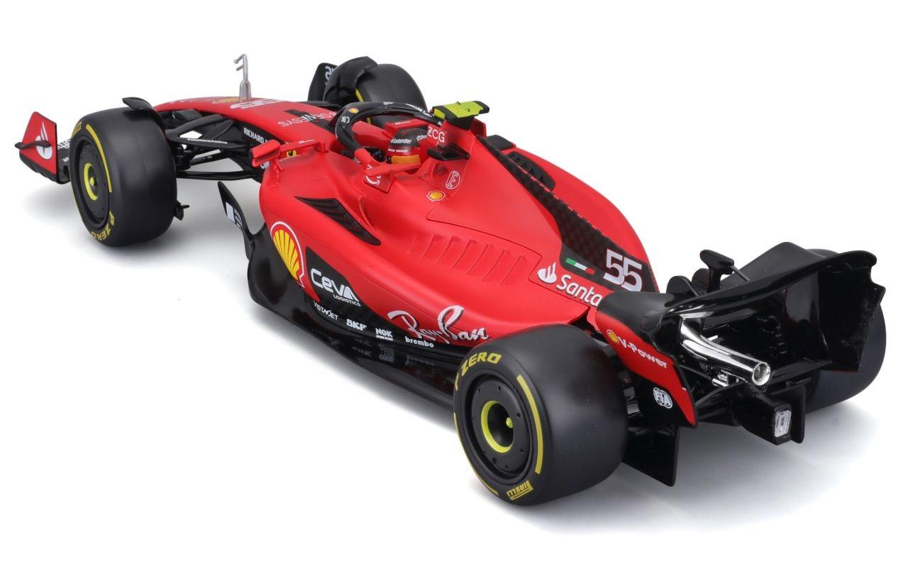 Ferrari F1 SF-23 Sainz 2023 1:18Sammlermodell im Massstab 1:18
