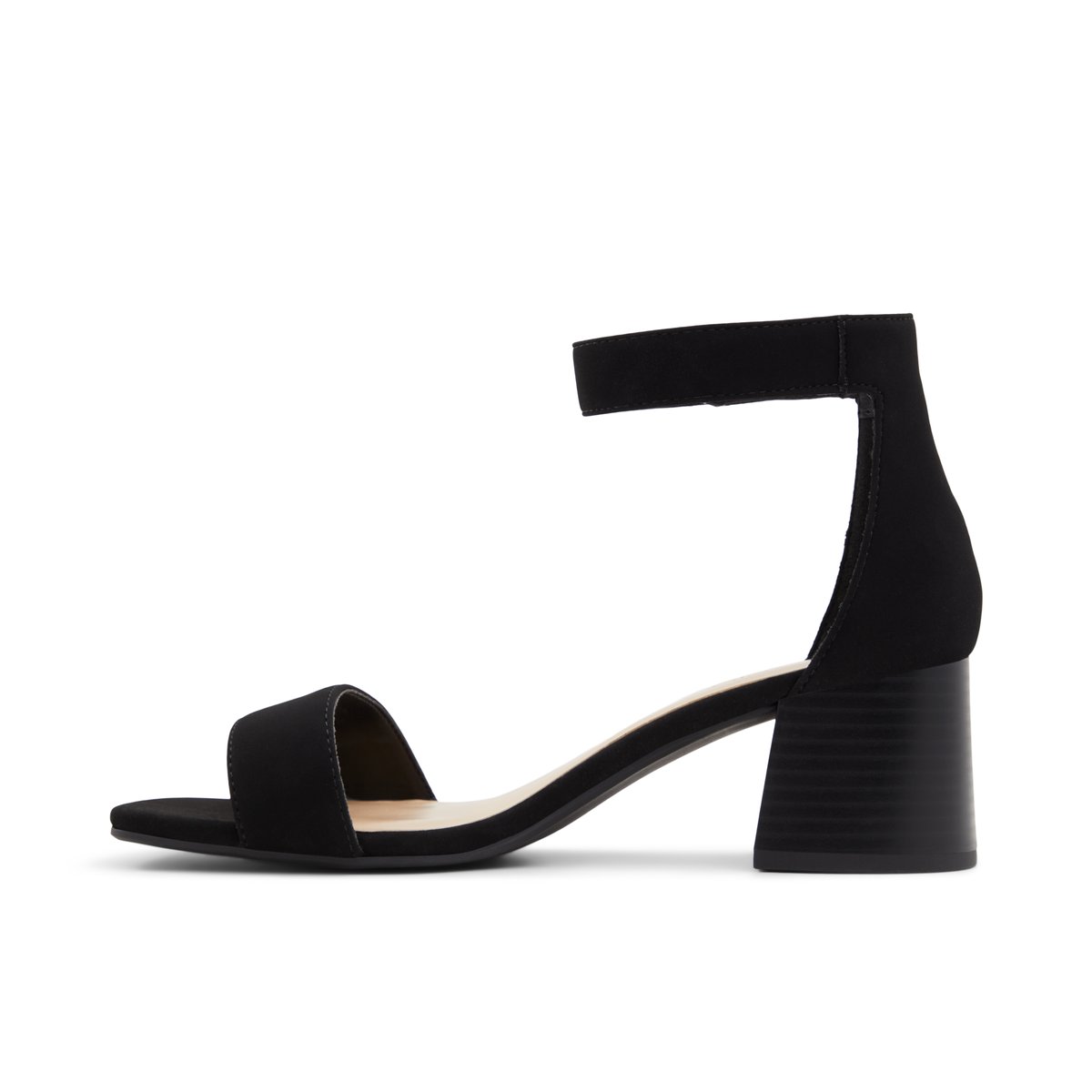 K STUDIO-Rolo-Sandales à talons hauts - Talon Bloc - Noir