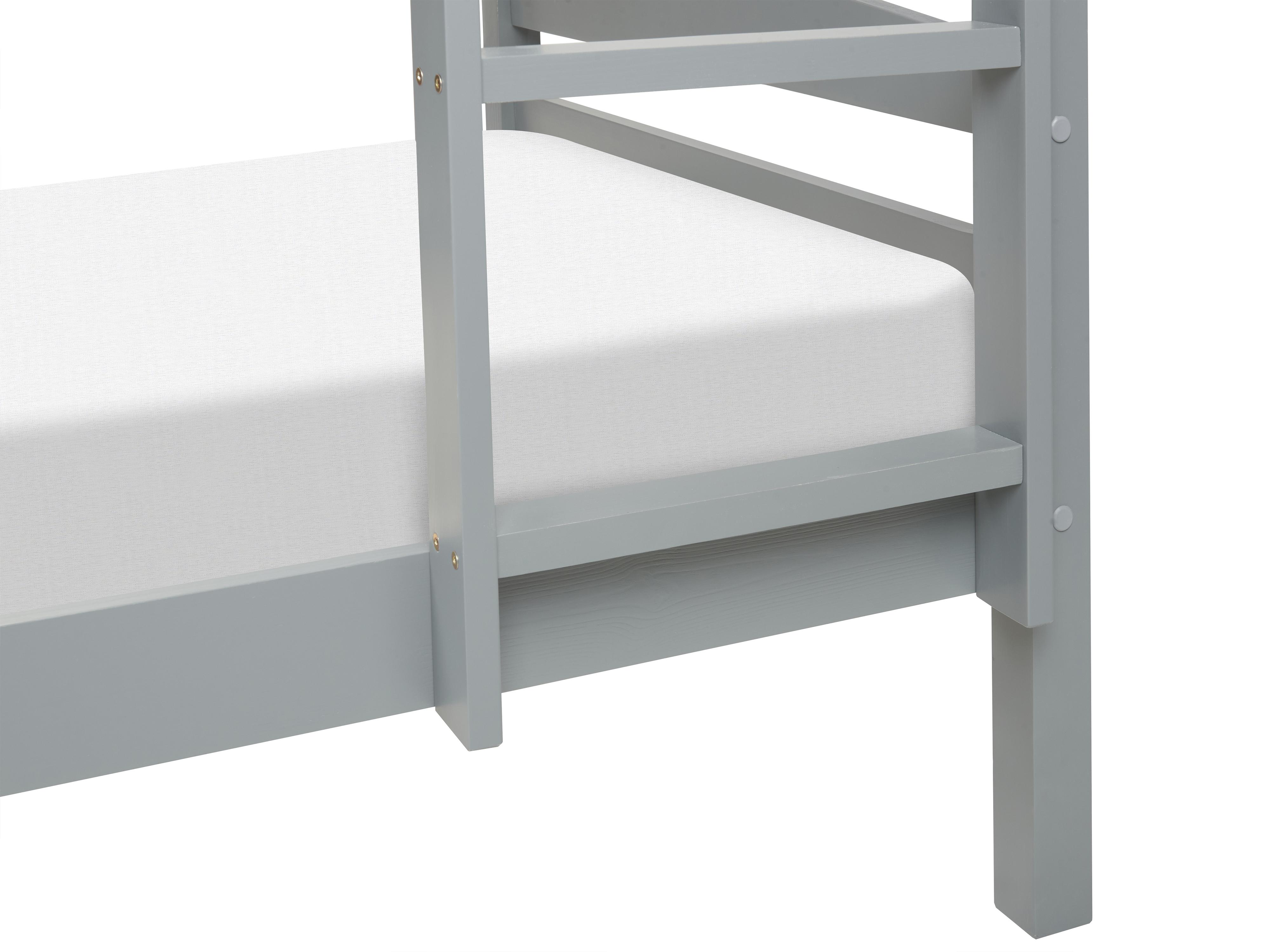 Hoogslaper Dennenhout REGAT 90 x 200 cm Grijs
