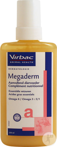Virbac Megaderm Chiens Et Chats Flacon 250ml