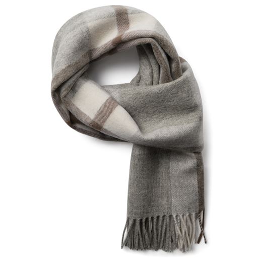 Bruun & Stengade Merlin Halstørklæde, Light Grey