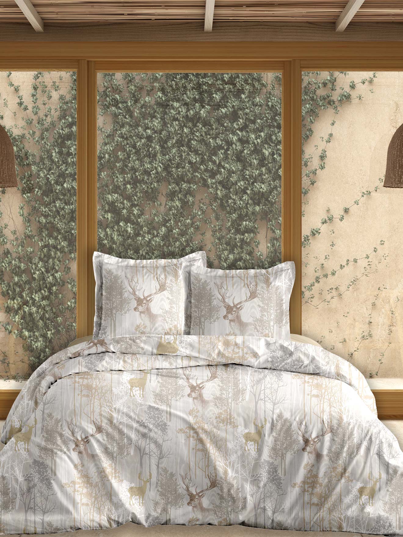 Parure housse de couette Tendre Forêt