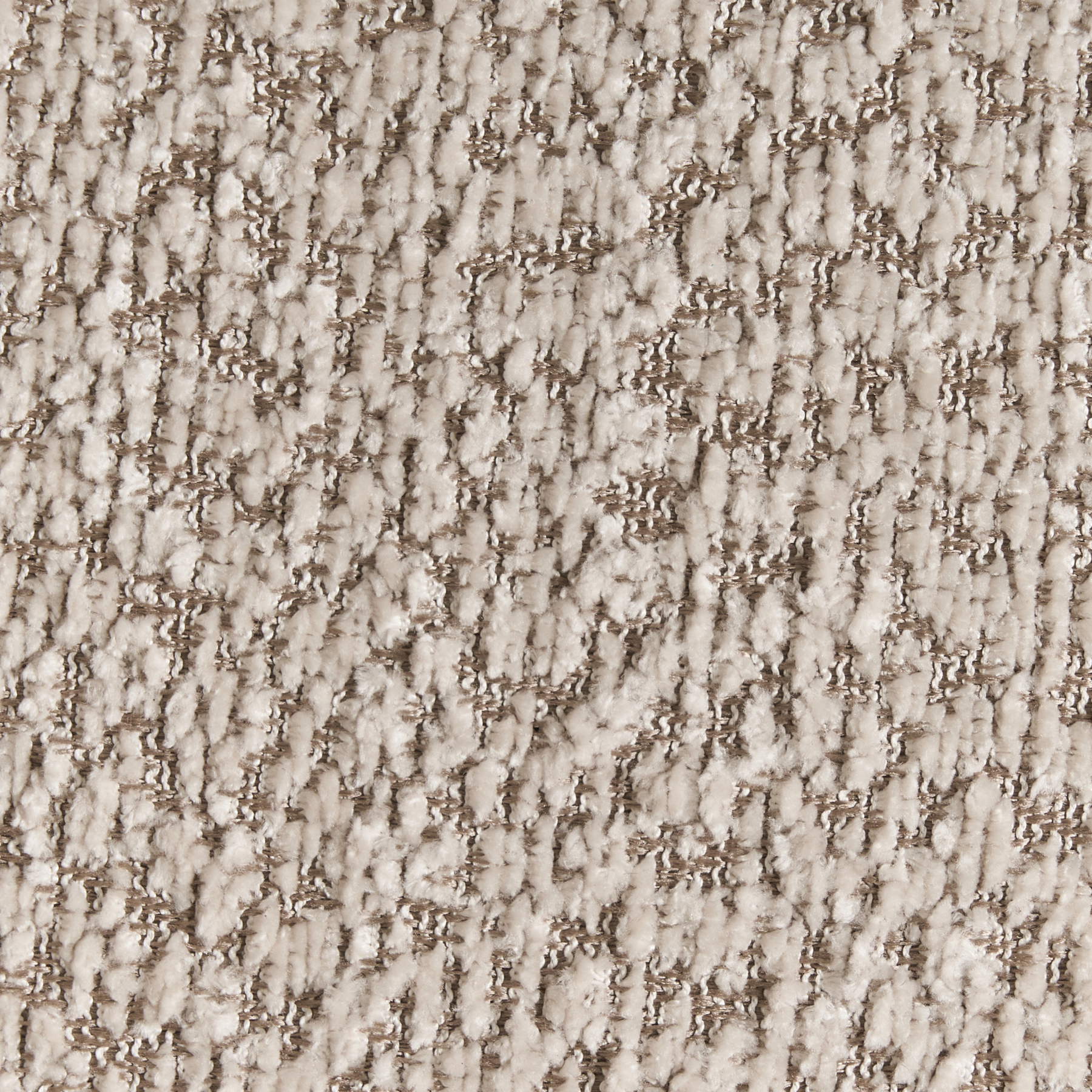 Beliani - BUREA - Fauteuil - Lichtbeige - Chenille
